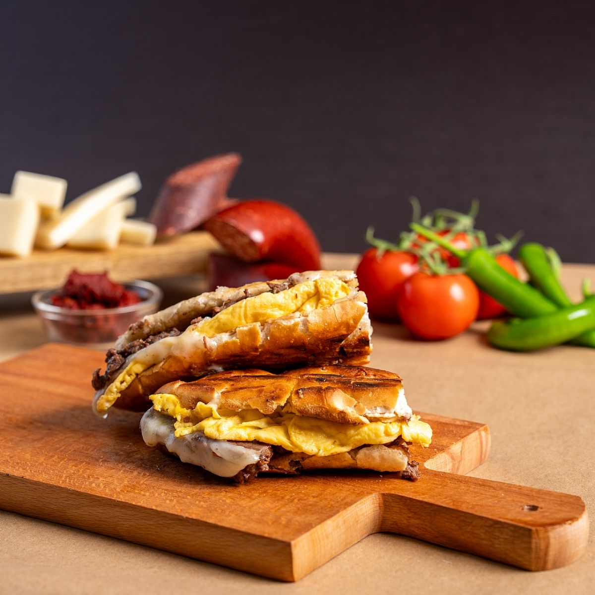 KAVURMA KAŞARLI TOST